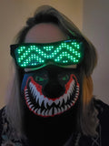 Sound Reactive Gremlin Glow Mask