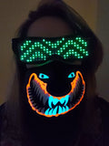 Sound Reactive Gremlin Glow Mask