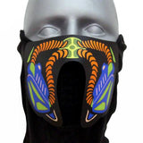 Sound Reactive LED Gas Mask