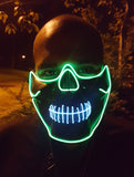 Skull Neon Glow Mask