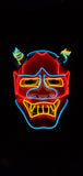 Hannya Anime Neon Glow Mask