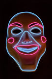 Purge 2020 Halloween Neon Glow Mask