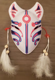 Kitsune Cosplay Neon Glow Mask