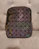 Holographic Geometric Color Changing Backpack