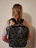 Holographic Geometric Color Changing Backpack