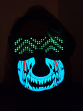 Sound Reactive Skull Glow Mask