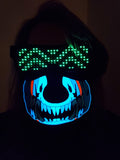 Sound Reactive Skull Glow Mask