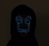 Money Heist Cosplay Glow Mask