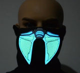 Sound Reactive Subzero LED Rave Mask