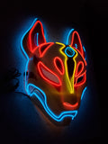 Fox Neon Glow Mask