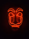 Money Heist Cosplay Glow Mask