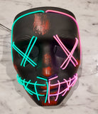 The Purge Deluxe Double Color Glow Mask 2020