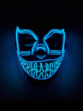 Purge Smiley Cosplay Halloween Glow Mask