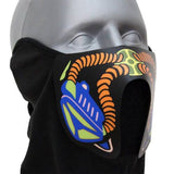 Sound Reactive LED Gas Mask