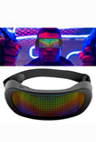 Cyberpunk LED Headband Glasses