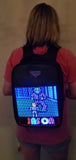 PROGRAMMABLE NEON CULTURE LED BACKPACK
