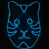 Anbu Black Ops Neon Glow LED Rave Mask