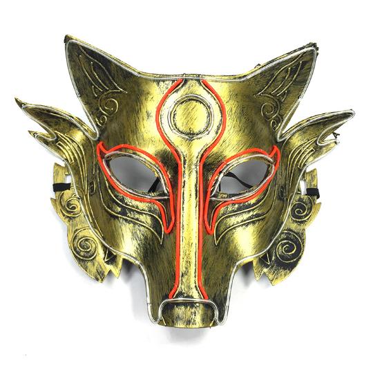 Rave Fox Neon LED Glow Mask – Neon Culture